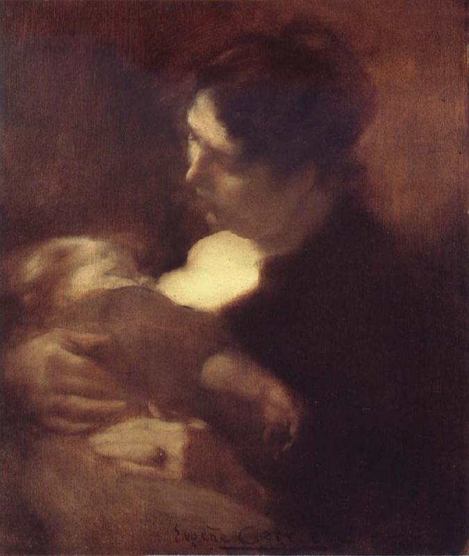 Eugene Carriere Motherhood France oil painting art